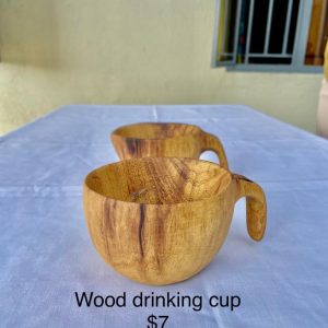 Wooden cup @$7