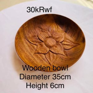 Wooden bowl